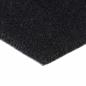 Preview: Fußmatte Schwarz 60x90 cm Kokosfaser Getuftet