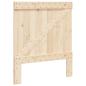 Preview: Massivholzbett mit Kopfteil 90x200 cm Kiefer