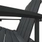 Preview: Adirondack-Gartenstuhl HDPE Anthrazit