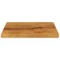 Preview: Tischplatte 40x40x2,5 cm Quadratisch Massivholz Mango
