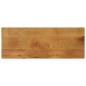 Preview: ARDEBO.de - Tischplatte 70x30x3,8 cm Rechteckig Massivholz Mango