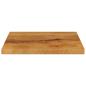 Preview: Tischplatte 40x40x3,8 cm Quadratisch Massivholz Mango