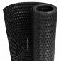 Preview: Balkon-Sichtschutz Schwarz 500x100 cm Poly Rattan