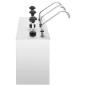 Preview: Saucen-Spender Edelstahl 3 x 3,5 L