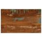 Preview: ARDEBO.de - Tischplatte 60x20x3,8 cm Rechteckig Altholz Massiv