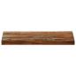 Preview: Tischplatte 60x20x3,8 cm Rechteckig Altholz Massiv