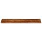 Preview: Tischplatte 110x30x3,8 cm Rechteckig Altholz Massiv