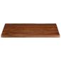 Preview: Tischplatte 100x80x2,5 cm Rechteckig Altholz Massiv
