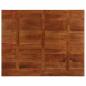 Preview: Tischplatte 100x80x2,5 cm Rechteckig Altholz Massiv