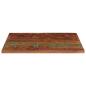 Preview: Tischplatte 80x70x1,5 cm Rechteckig Altholz Massiv