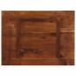 Preview: Tischplatte 80x70x1,5 cm Rechteckig Altholz Massiv