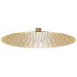 Preview: ARDEBO.de - Regenbrause Edelstahl 30 cm Rund Golden