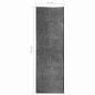 Preview: Fu?matte Waschbar Anthrazit 60x180 cm