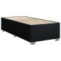 Preview: Bettgestell ohne Matratze Schwarz 80x200 cm Stoff