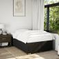 Preview: ARDEBO.de - Bettgestell ohne Matratze Schwarz 120x190 cm Stoff