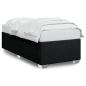 Preview: Bettgestell ohne Matratze Schwarz 100x200 cm Stoff