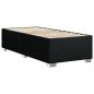 Preview: Bettgestell ohne Matratze Schwarz 100x200 cm Stoff