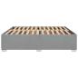 Preview: Bettgestell ohne Matratze Hellgrau 180x200 cm Stoff