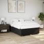 Preview: ARDEBO.de - Bettgestell ohne Matratze Schwarz 140x190 cm Stoff