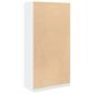 Preview: Kleiderschrank Wei? 100x50x200 cm Holzwerkstoff