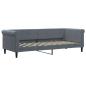 Preview: Tagesbett Dunkelgrau 80x200 cm Samt