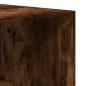 Preview: Kleiderschrank Räuchereiche 50x50x200 cm Holzwerkstoff