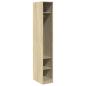 Preview: Kleiderschrank Sonoma-Eiche 30x50x200 cm Holzwerkstoff