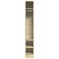 Preview: Kleiderschrank Sonoma-Eiche 30x50x200 cm Holzwerkstoff