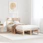 Preview: ARDEBO.de - Massivholzbett ohne Matratze 100x200 cm Kiefernholz
