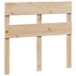 Preview: Massivholzbett ohne Matratze 100x200 cm Kiefernholz