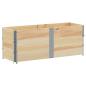Preview: Pflanzkasten 150x50 cm Massivholz Kiefer