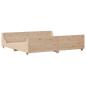 Preview: Massivholzbett ohne Matratze 200x200 cm Kiefer
