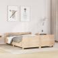 Preview: ARDEBO.de - Massivholzbett ohne Matratze 140x190 cm Kiefernholz