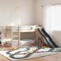 Preview: ARDEBO.de - Etagenbett mit Rutsche und Leiter 80x200 cm Massivholz Kiefer