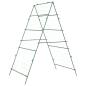 Preview: Pflanzennetz A-Rahmen 99x90x175,5 cm Stahl