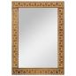 Preview: Badspiegel 50x70x2,5 cm Massivholz Mango und Glas