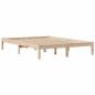 Preview: Massivholzbett ohne Matratze 120x190 cm Kiefernholz