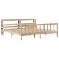 Preview: Massivholzbett ohne Matratze 180x200 Kiefernholz