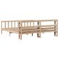 Preview: Massivholzbett ohne Matratze 180x200 Kiefernholz