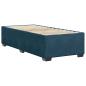 Preview: Bettgestell Blau 90x200 cm Samt