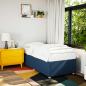 Preview: ARDEBO.de - Bettgestell ohne Matratze Blau 90x190 cm Stoff