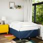 Preview: ARDEBO.de - Bettgestell ohne Matratze Blau 120x200 cm Stoff
