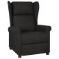 Preview: ARDEBO.de - Relaxsessel Schwarz Stoff