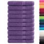 Preview: Premium-Saunatücher SOLUND 10 Stk. Lila 80x200 cm 600 g/m²