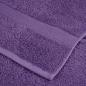 Preview: Premium-Handtücher SOLUND 4 Stk. Lila 100x200 cm 600 g/m²