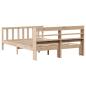 Preview: Massivholzbett ohne Matratze 160x200 cm Kiefernholz