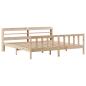 Preview: Massivholzbett ohne Matratze 180x200 Kiefernholz
