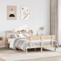 Preview: ARDEBO.de - Massivholzbett ohne Matratze 150x200 cm Kiefernholz