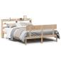 Preview: Massivholzbett ohne Matratze 150x200 cm Kiefernholz