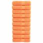 Preview: Premium Badetücher SOLUND 10 Stk. Orange 100x150 cm 600 g/m²